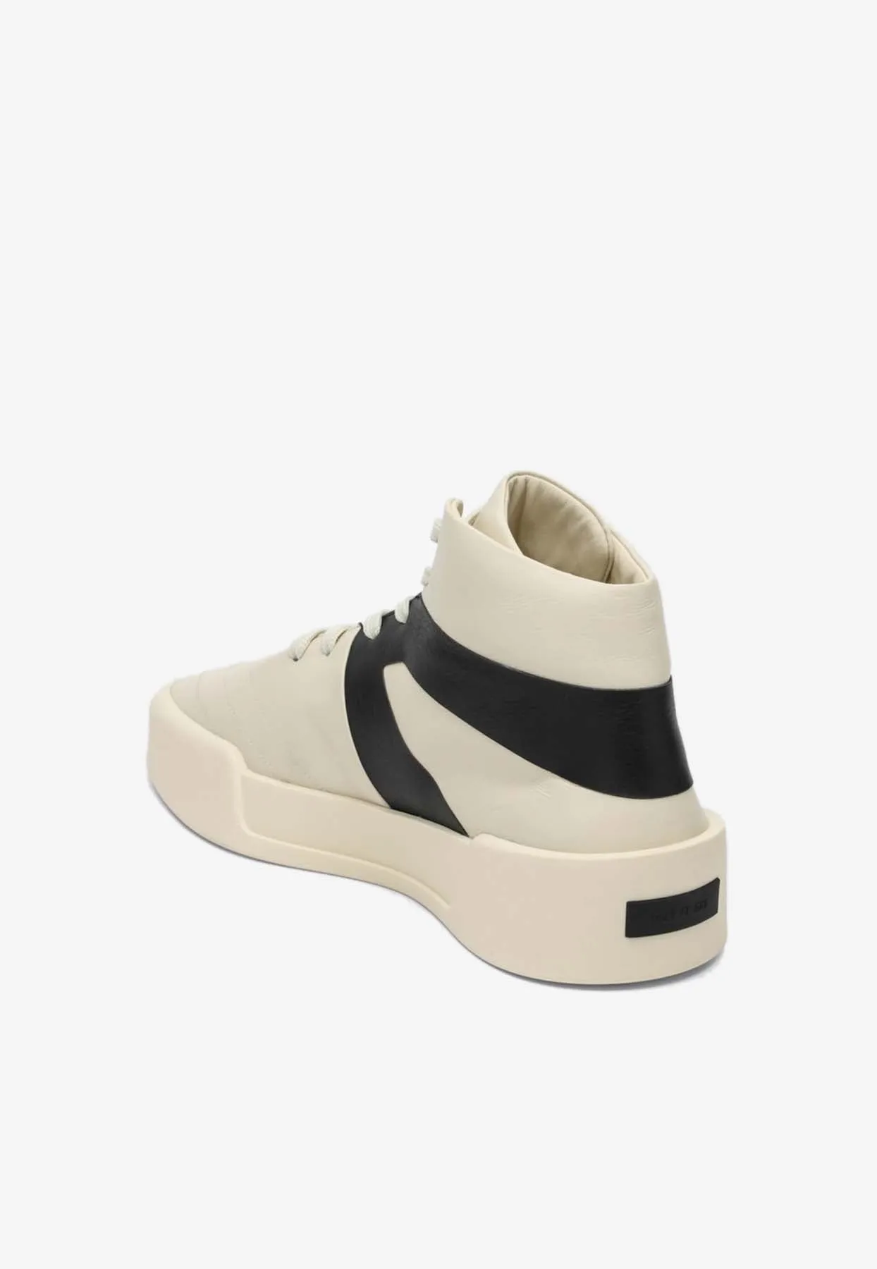Basketball Leather High-Top Sneakers