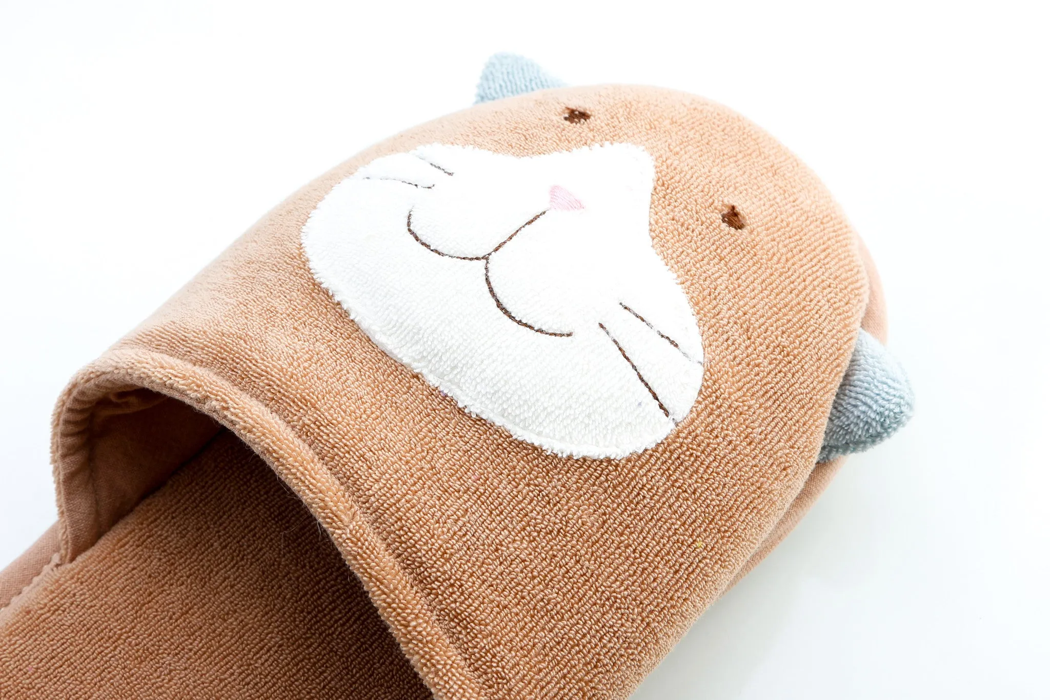 Cara Cat Cotton Padded Slippers