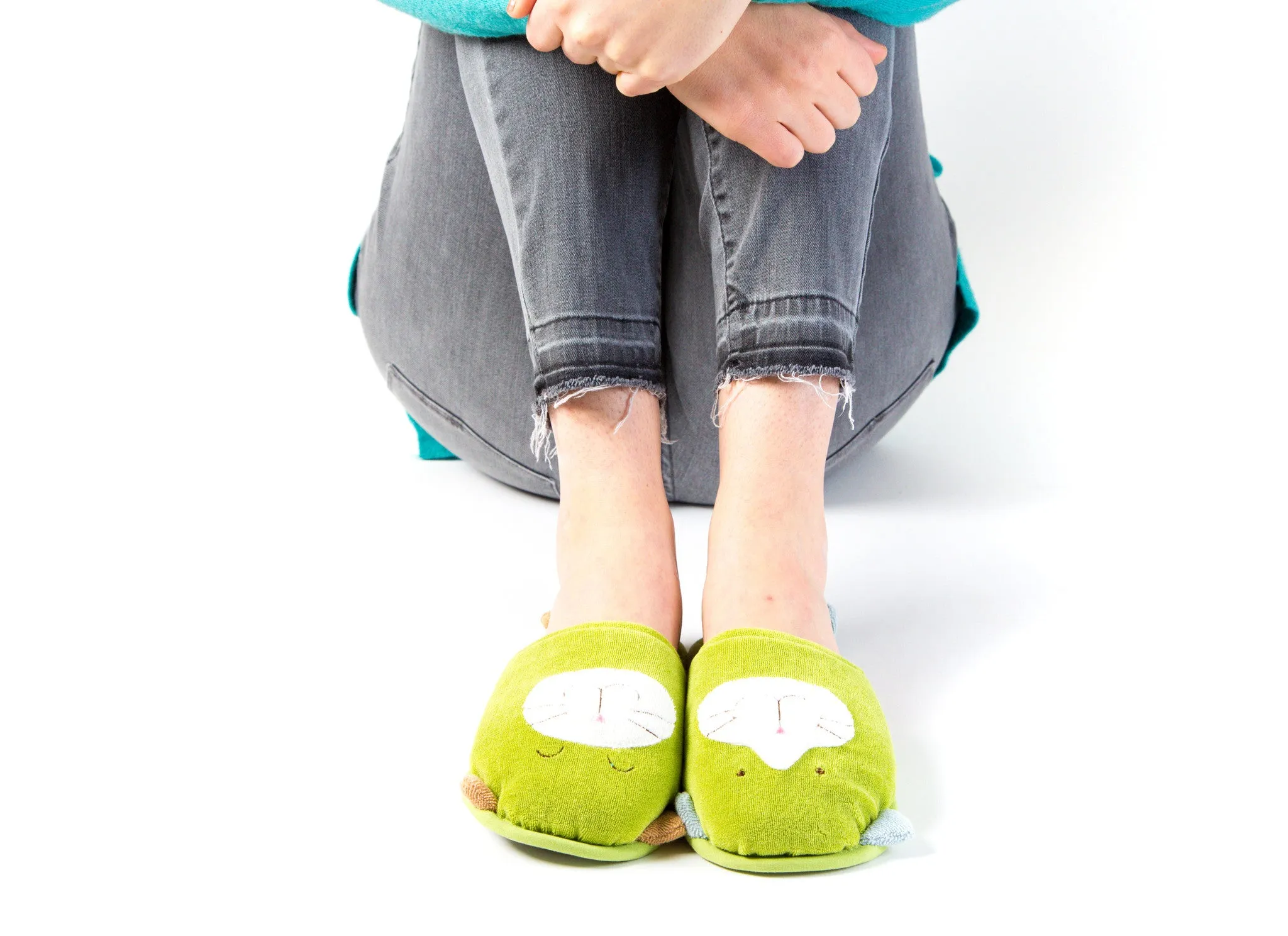 Cara Cat Cotton Padded Slippers