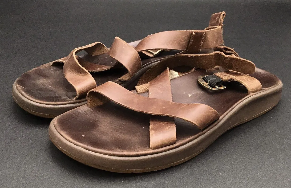 Chaco Men's Wayfarer J106647 Brown Strappy Sandals - Size 9