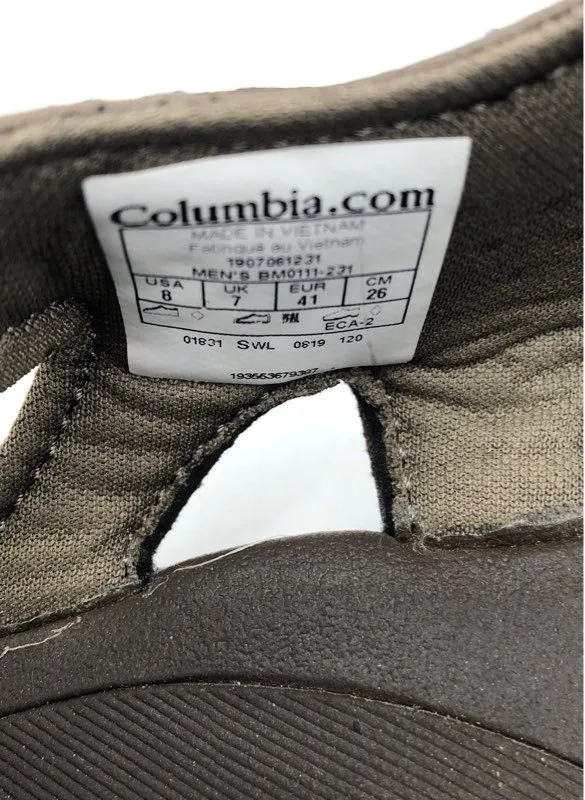 Columbia Men's BM0111-231 Brown Strappy Sandals - Size 8