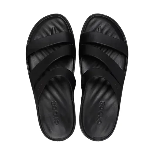 Crocs Ladies Getaway Strappy Sandals - 209587 - Black