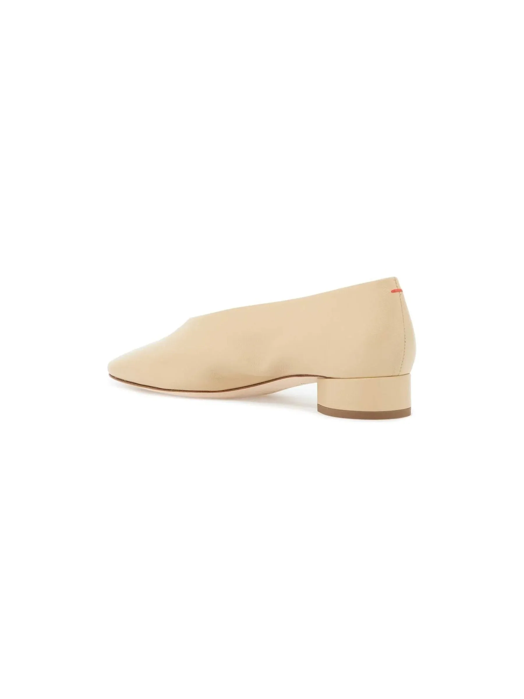 Delia Nappa Leather Heels