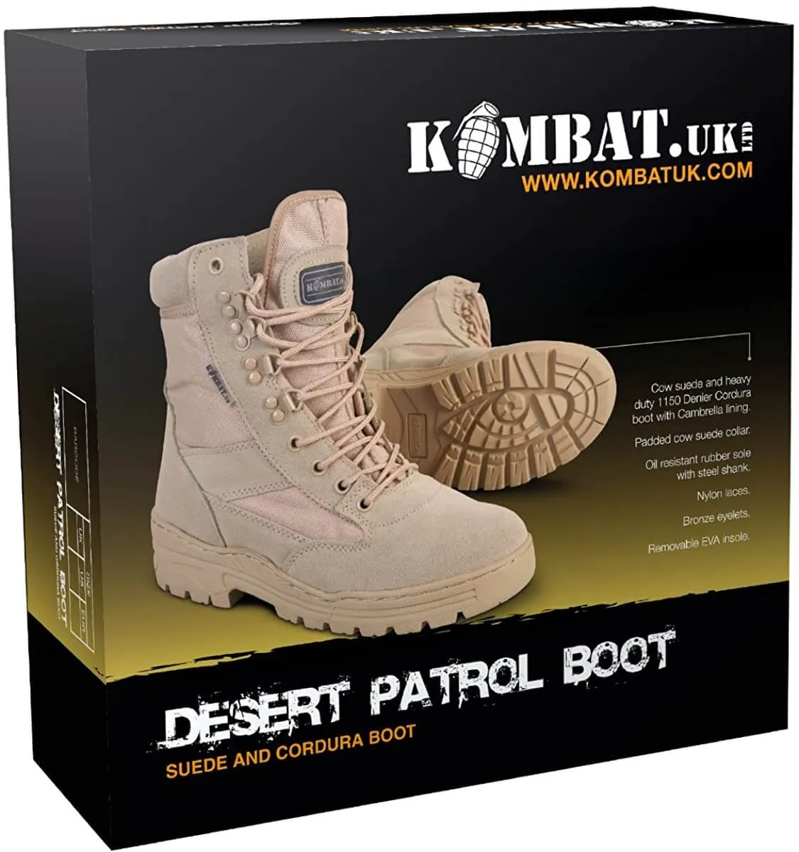 Desert Patrol Leather Boots
