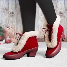 Elegant Party Fleece Lined Boots
