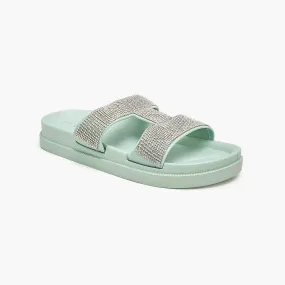 Embellished Slippers
