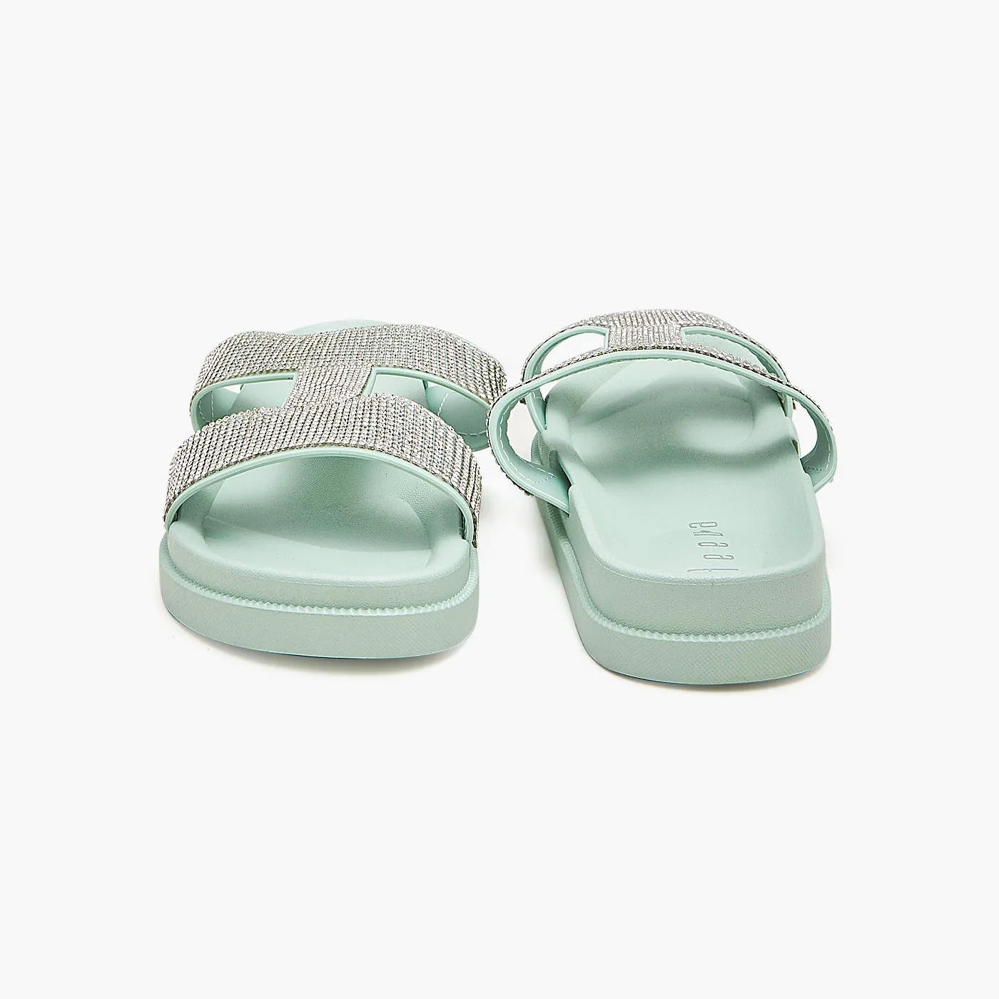 Embellished Slippers