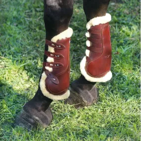 Equipe Pony Tendon Boots Fleece - Stud