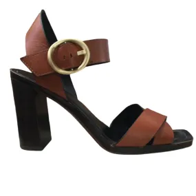 FRANCO SARTO WOMENS MARTA, STRAPPY LEATHER SANDALS-SIZE 39