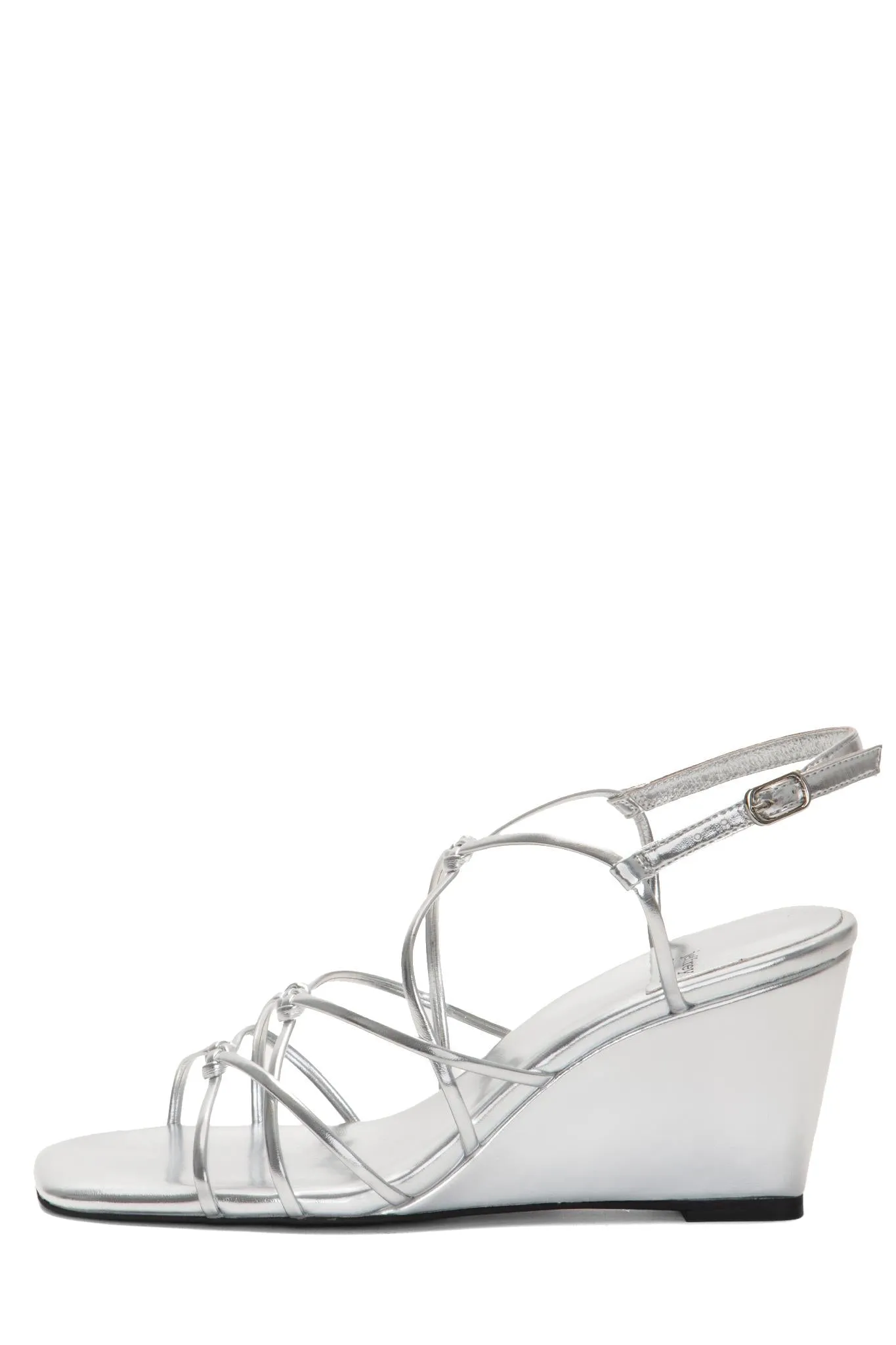 Jeffrey Campbell  Women's Socialz Silver Metallic/Pu M