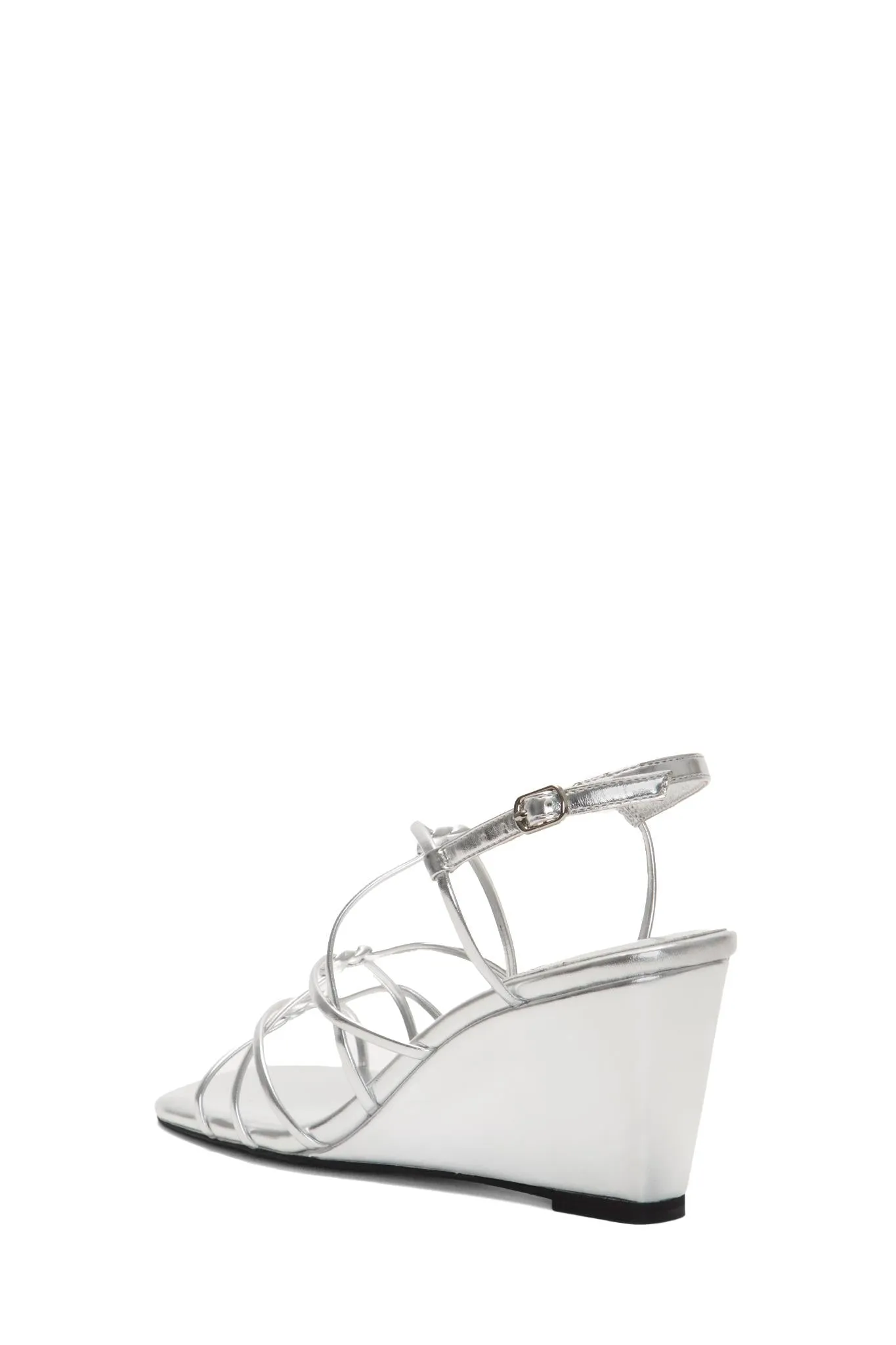 Jeffrey Campbell  Women's Socialz Silver Metallic/Pu M