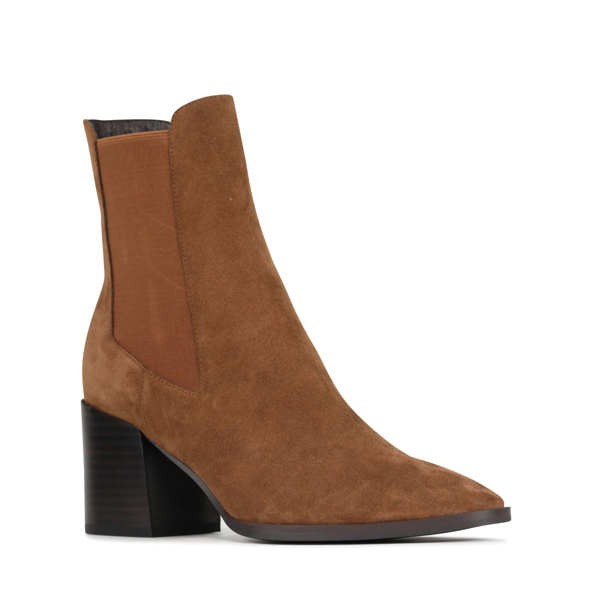 KEO LEATHER HEEL MID BOOTS