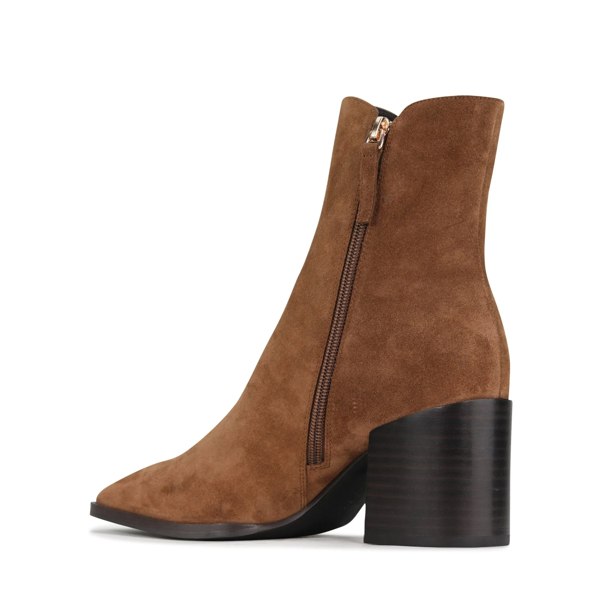 KEO LEATHER HEEL MID BOOTS