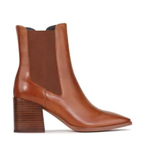 KEO LEATHER HEEL MID BOOTS