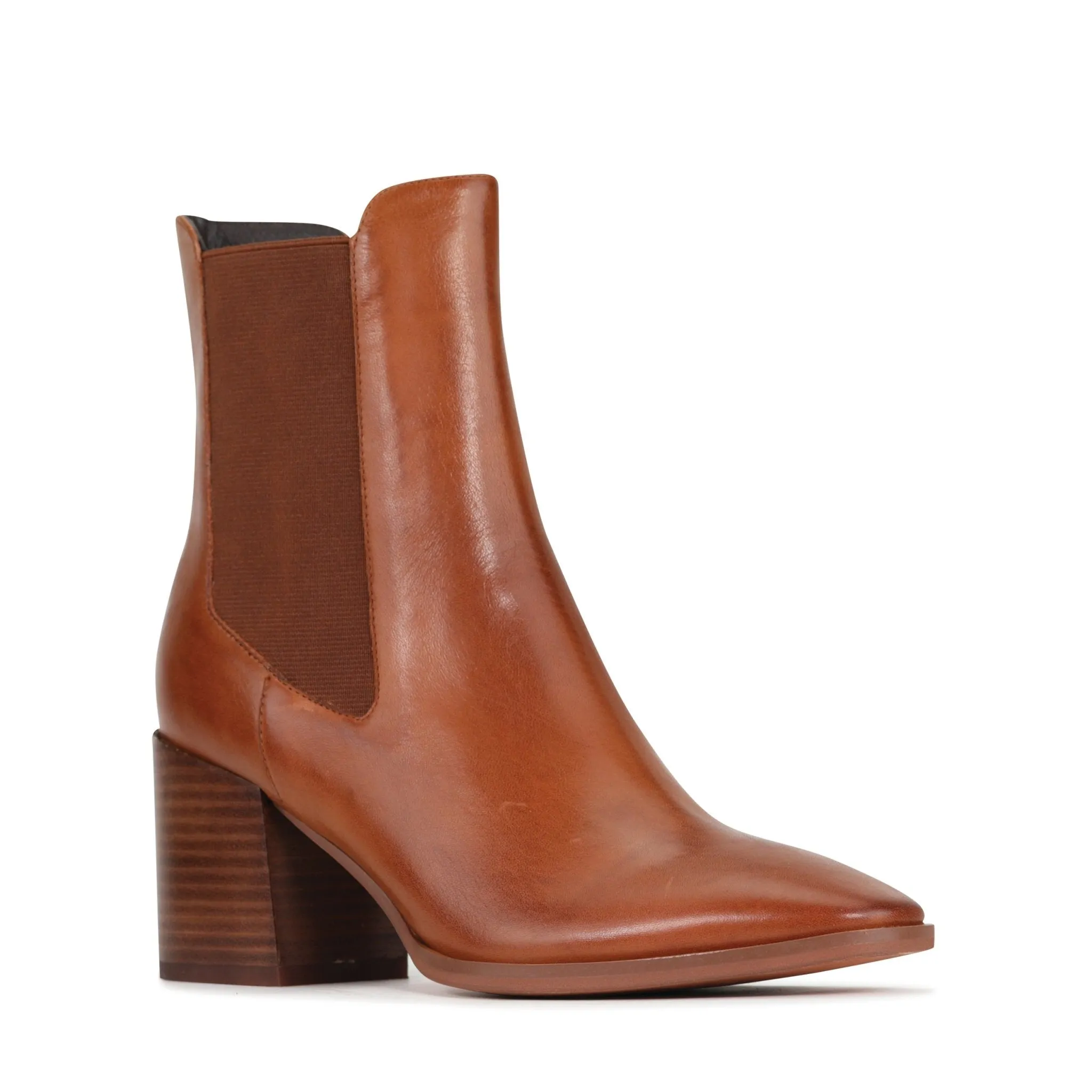KEO LEATHER HEEL MID BOOTS