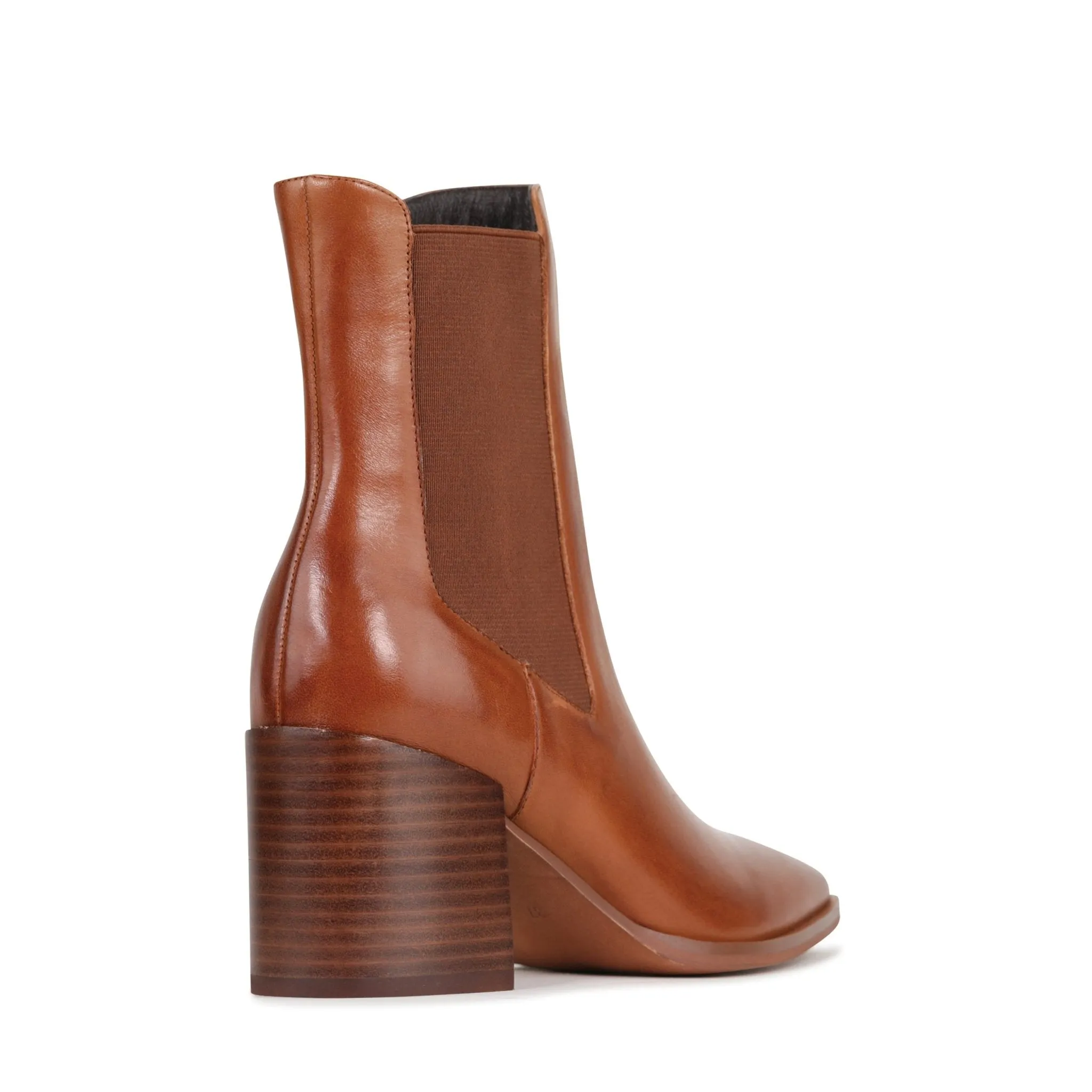 KEO LEATHER HEEL MID BOOTS