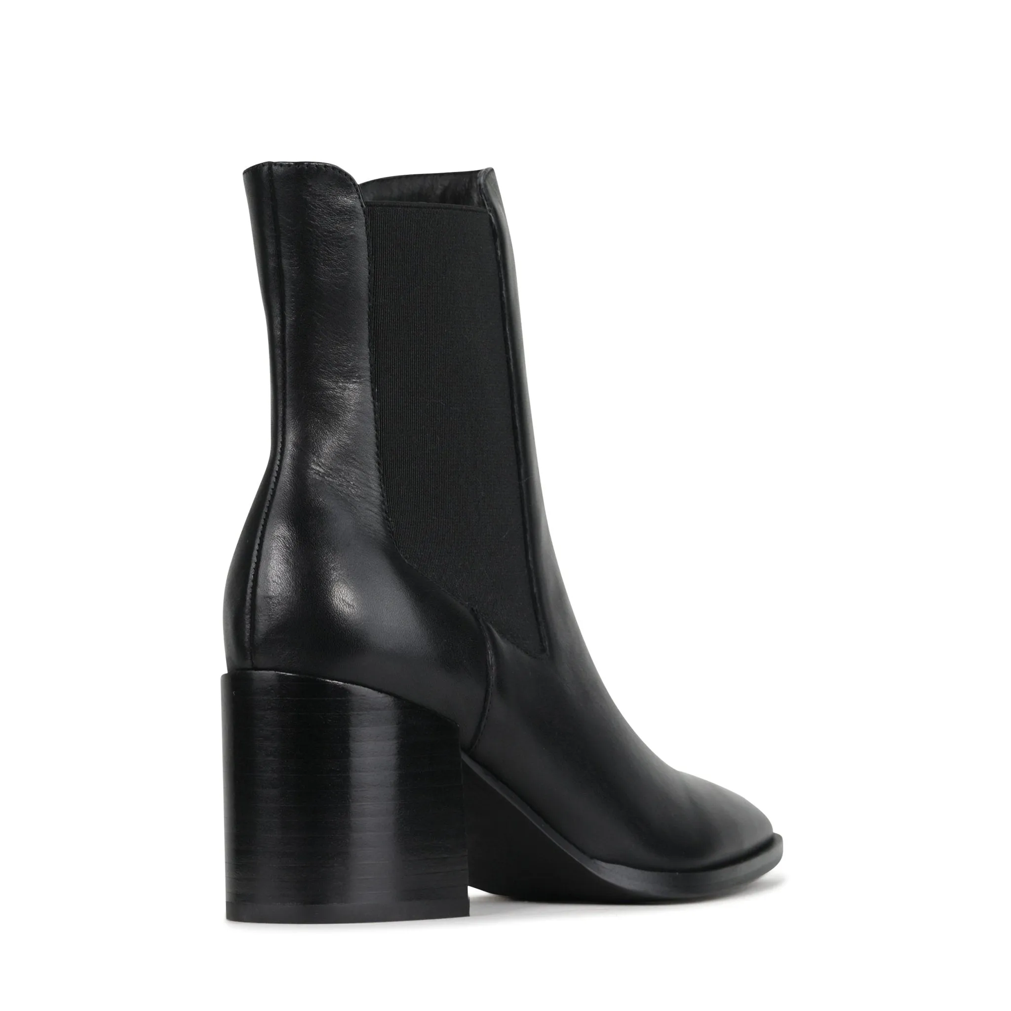 KEO LEATHER HEEL MID BOOTS