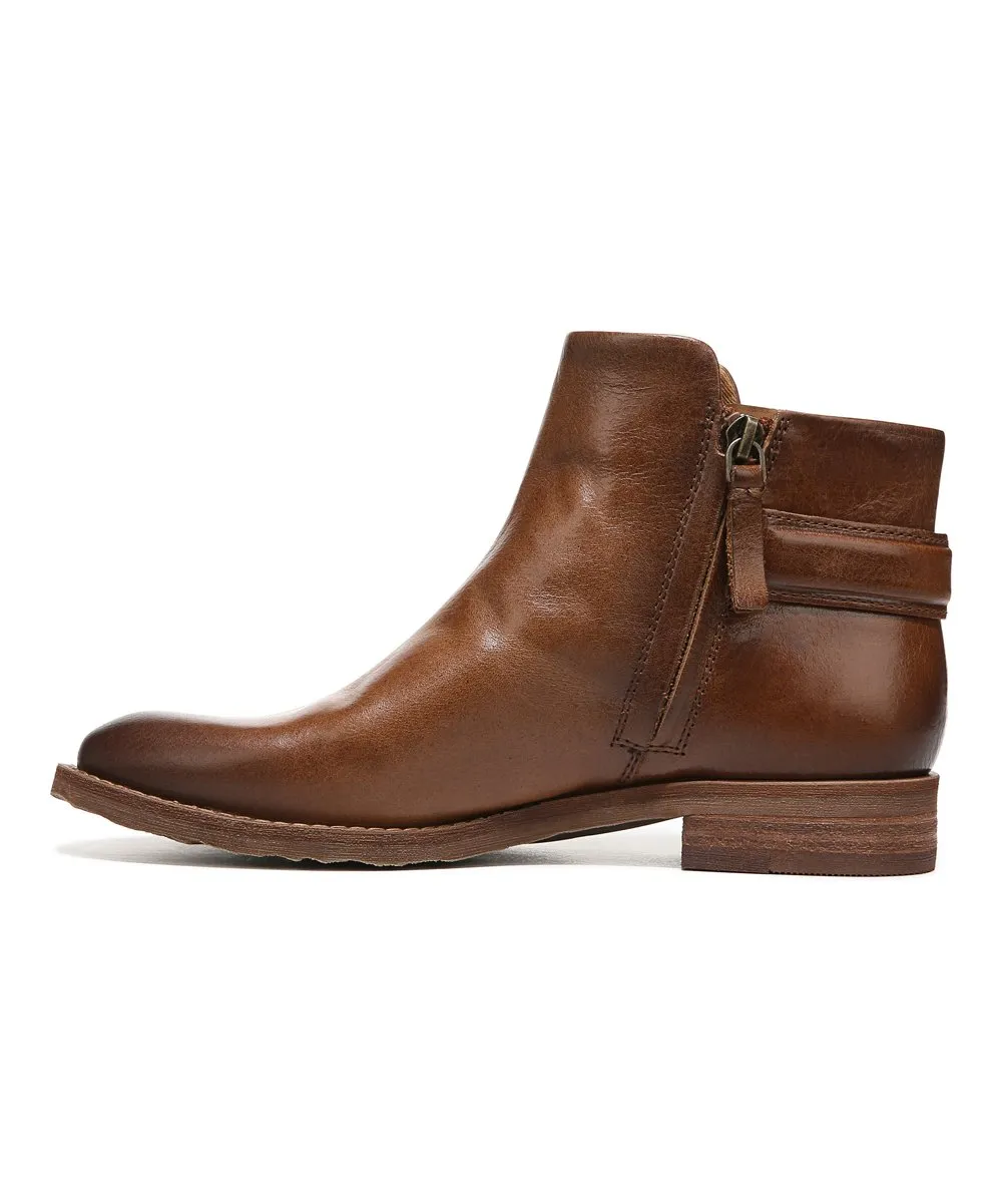 Lara Saddle Leather Franco Sarto Ankle Boots