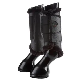 LeMieux Fleece Lined Brushing Boots Black