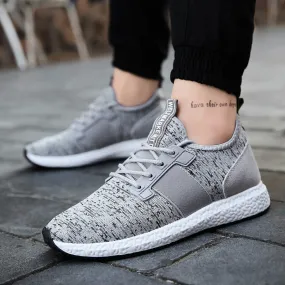 LEOCI Men Sneakers Running Shoes Lightweight