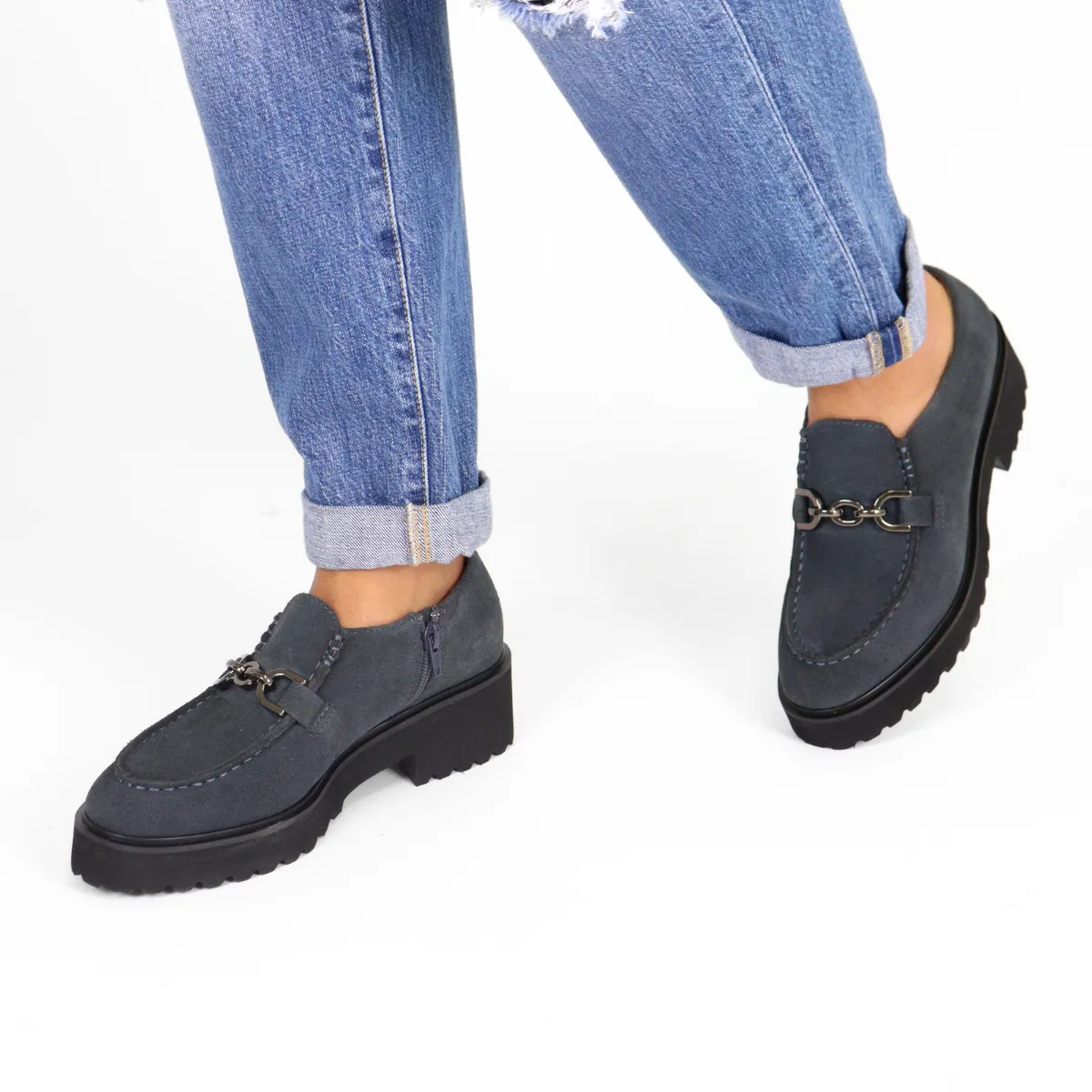 Link Loafer Dark Grey