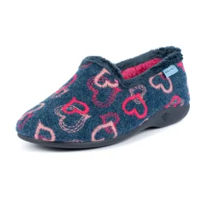 Lunar Ladies Slipper Jolly NAVY KLA147
