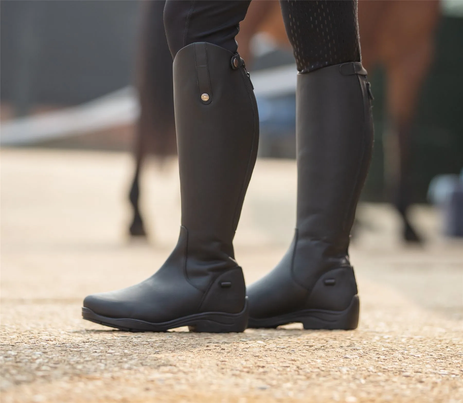Mark Todd Fleece Lined Tall Winter Boot Standard Calf