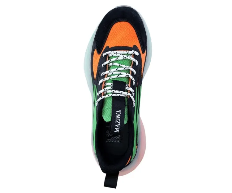 Mazino Krypton Men's Mesh Sneakers   Mixed Materials