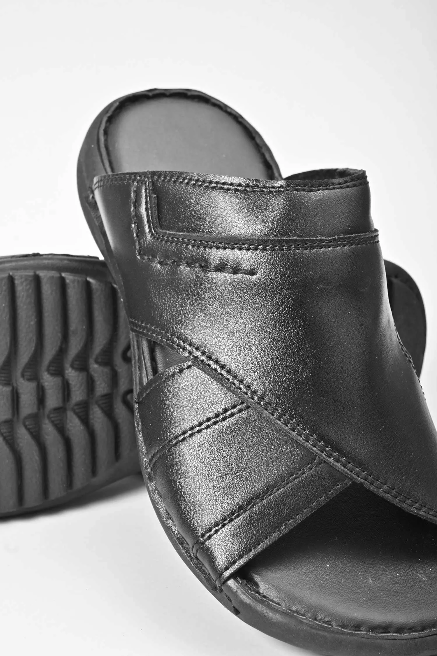 Men's Sheffield Padded Sole PU Leather Chappal
