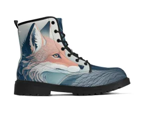 Misty Fox Leather Boots