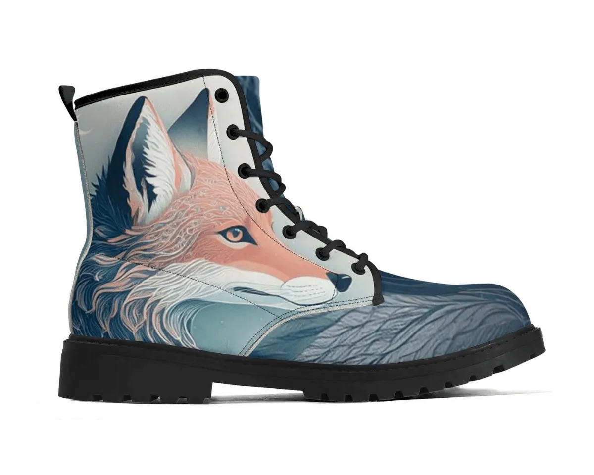 Misty Fox Leather Boots