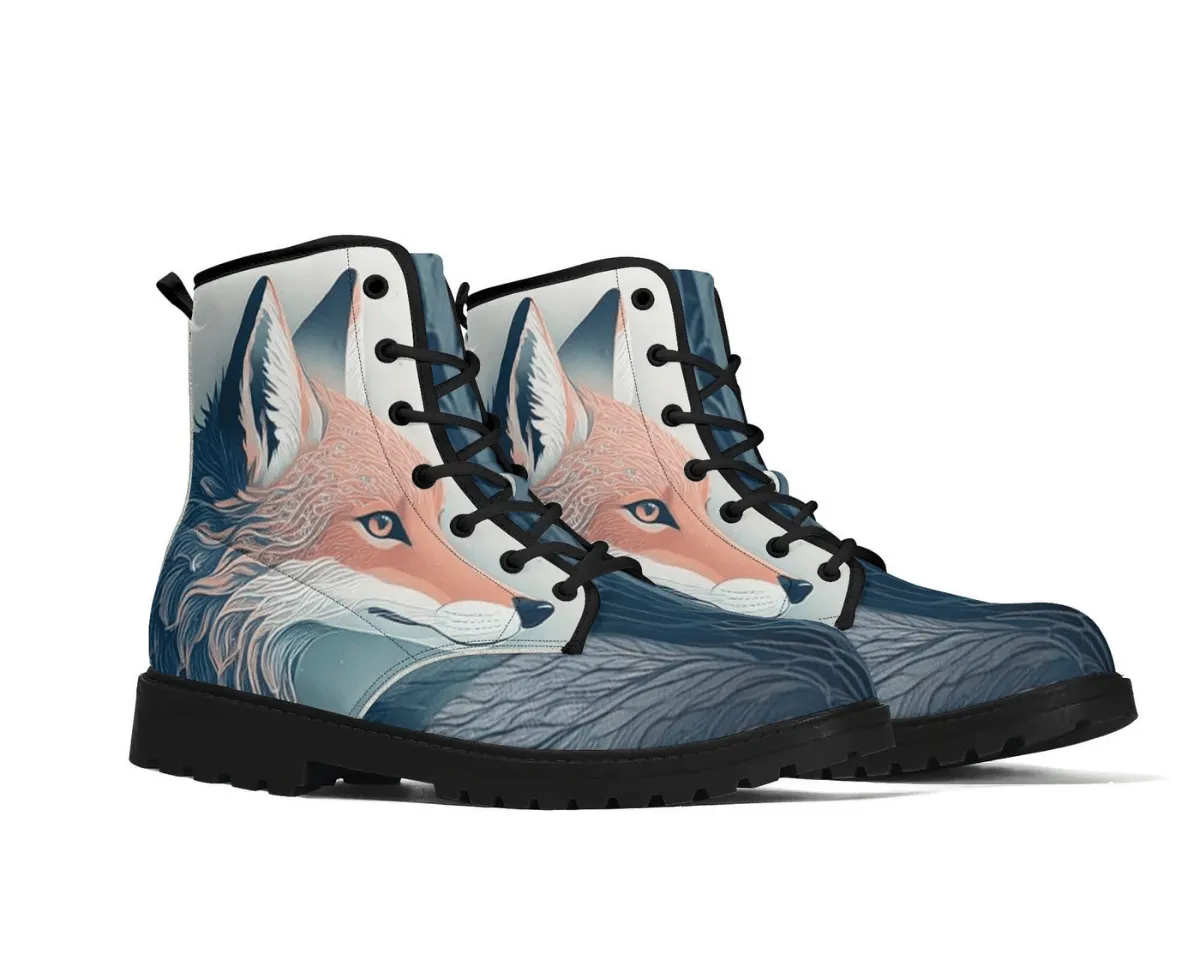 Misty Fox Leather Boots