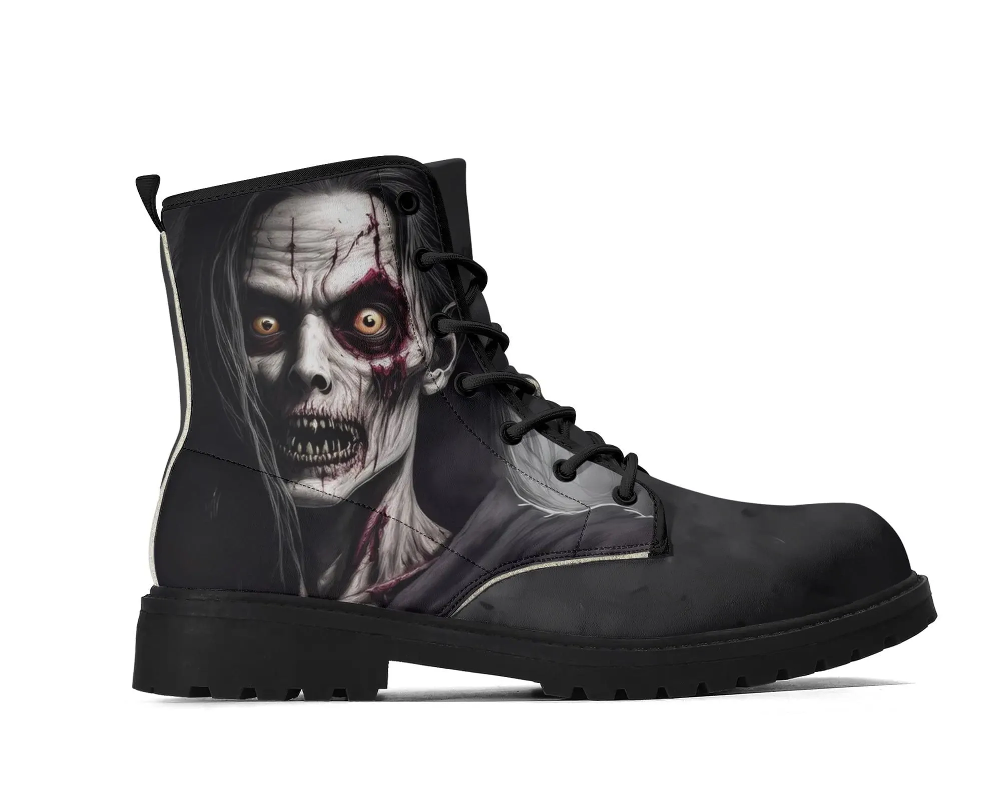 Night Terror Leather Boots