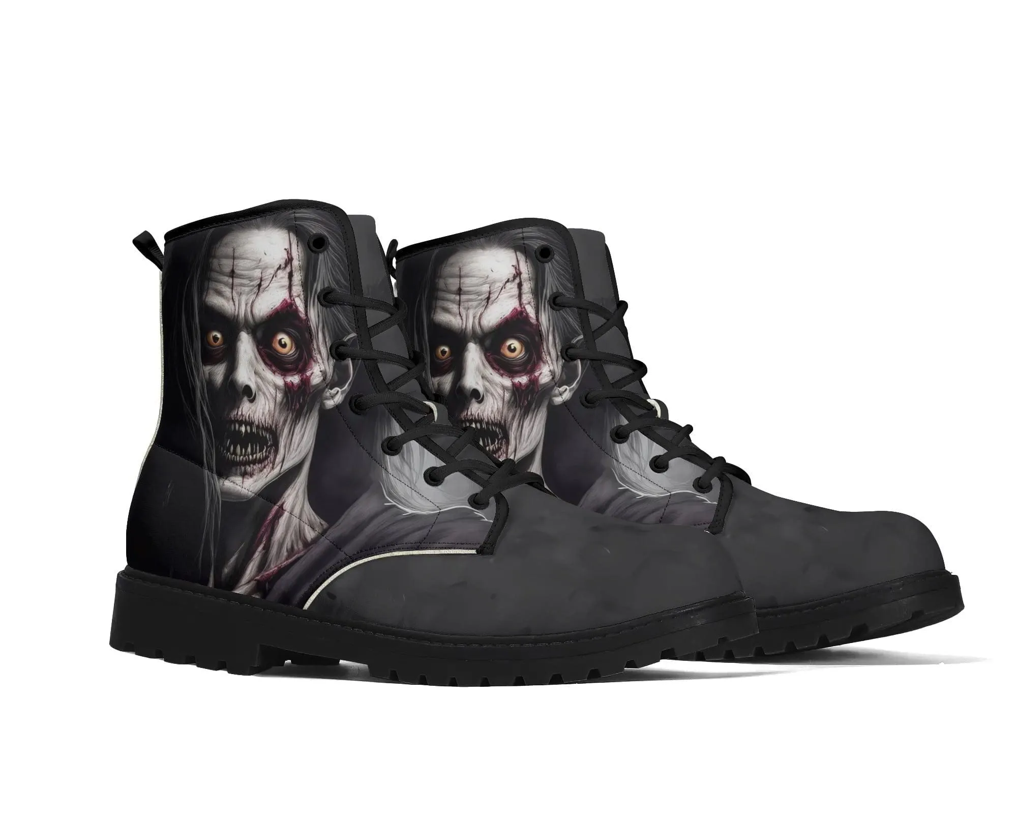 Night Terror Leather Boots