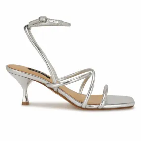 Nine West Women's Hiven3 Silver M