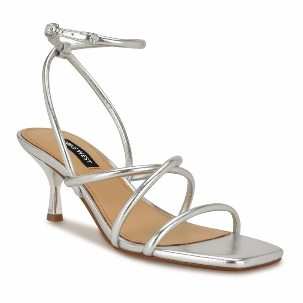 Nine West Women's Hiven3 Silver M