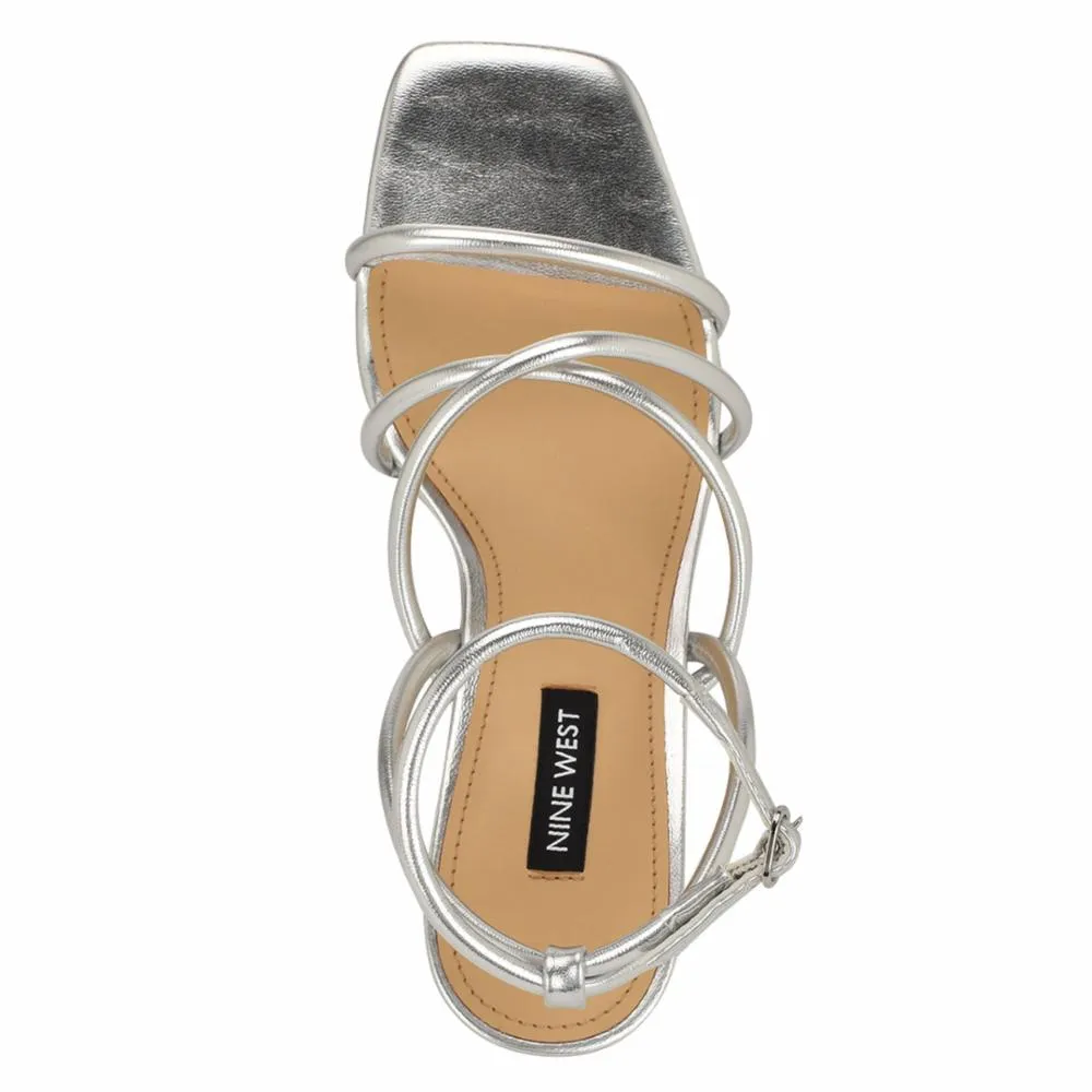Nine West Women's Hiven3 Silver M