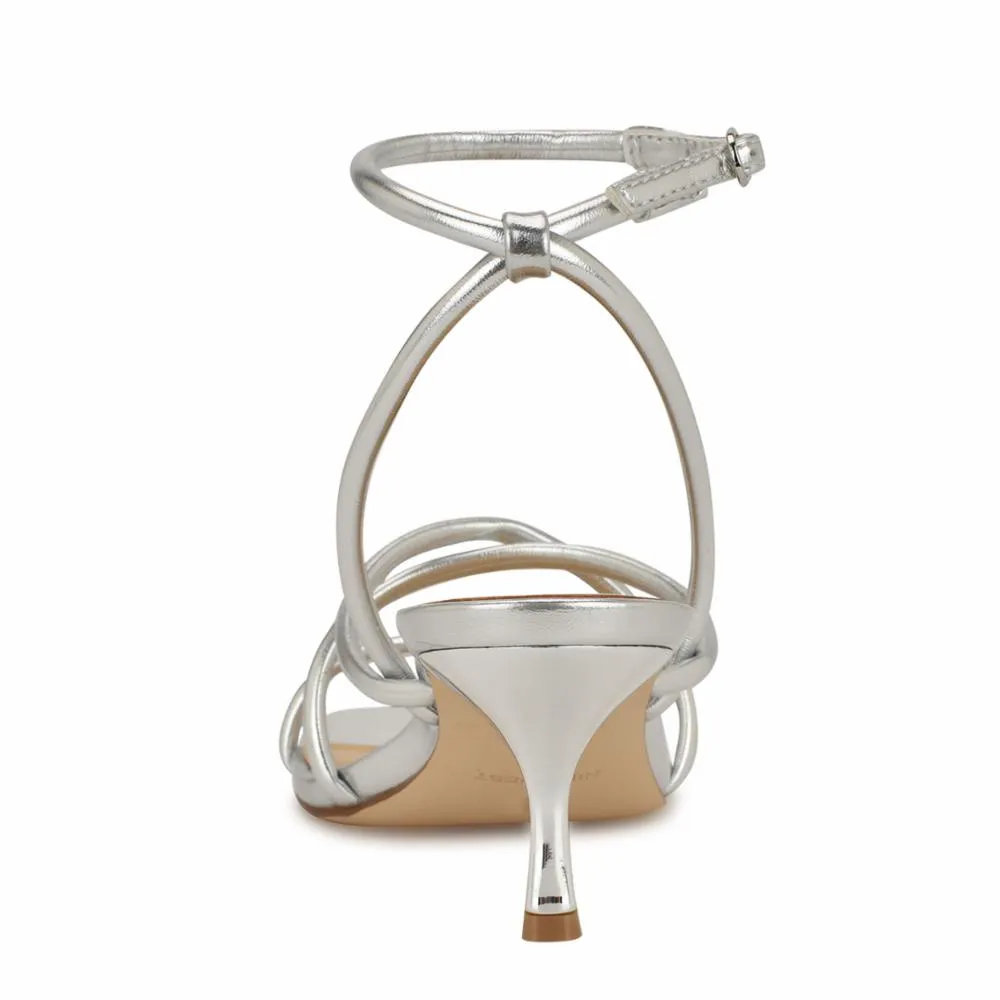 Nine West Women's Hiven3 Silver M