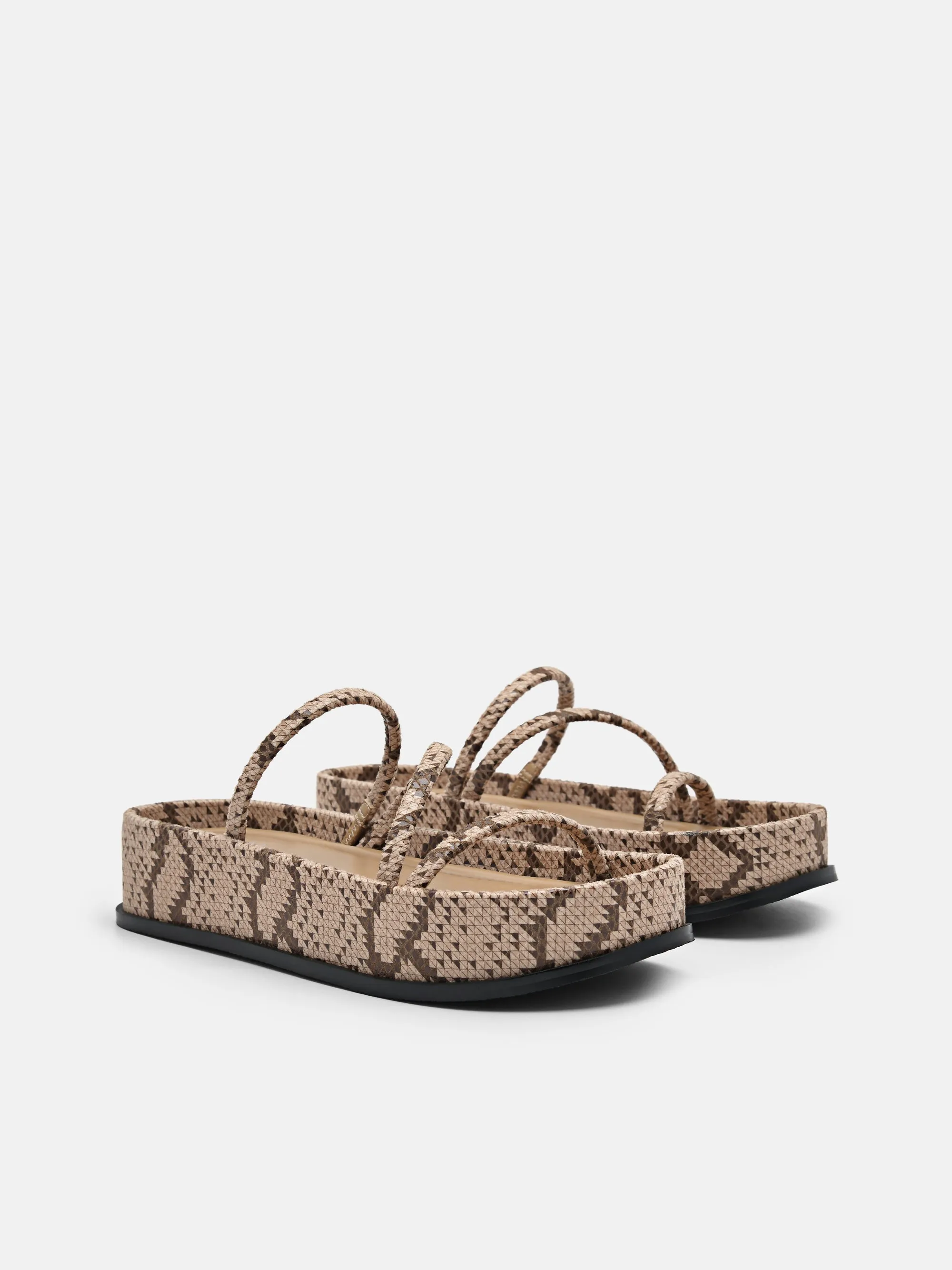 Strappy Platform Sandals