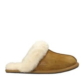 UGG Australia Women's Scuffette II Sheepskin Slipper in Chestnut