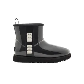 UGG Kids Classic Clear Mini II Boots 1112386K-BLK Black