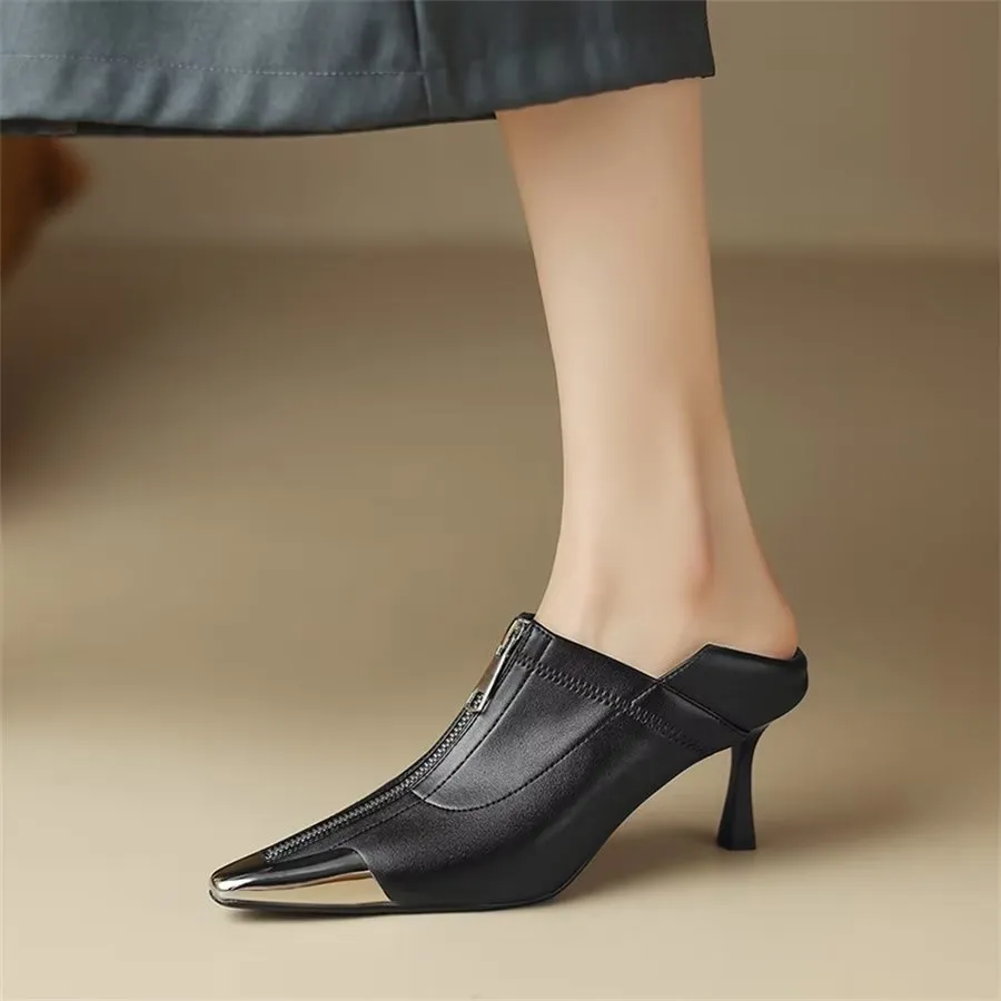 Veltique Silhouettes Slip Heels
