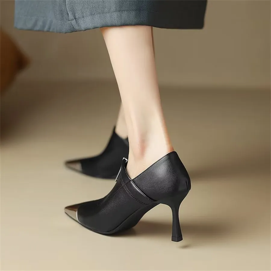 Veltique Silhouettes Slip Heels