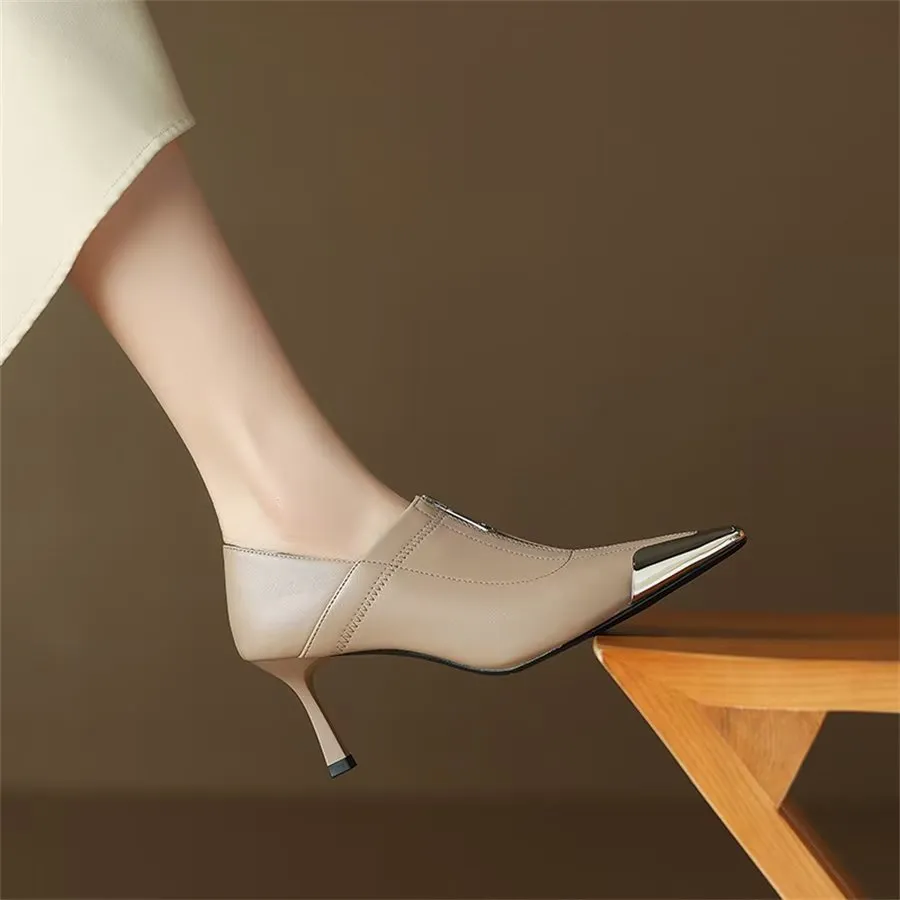 Veltique Silhouettes Slip Heels