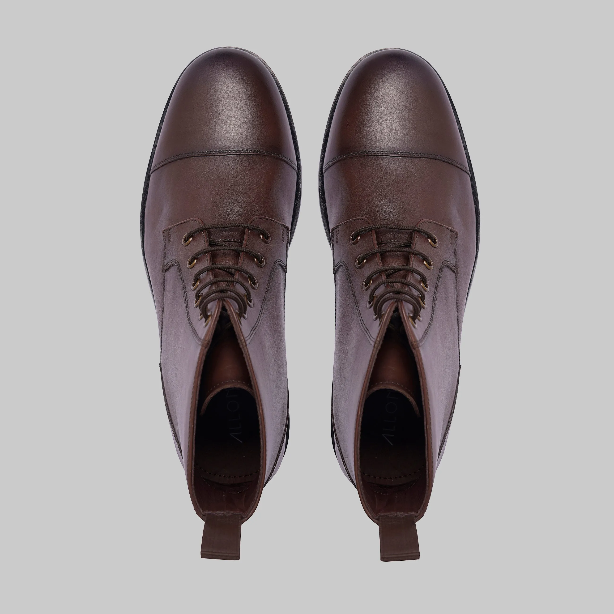 Welton Goodyear Welted Cap Toe Combot Dress Boots