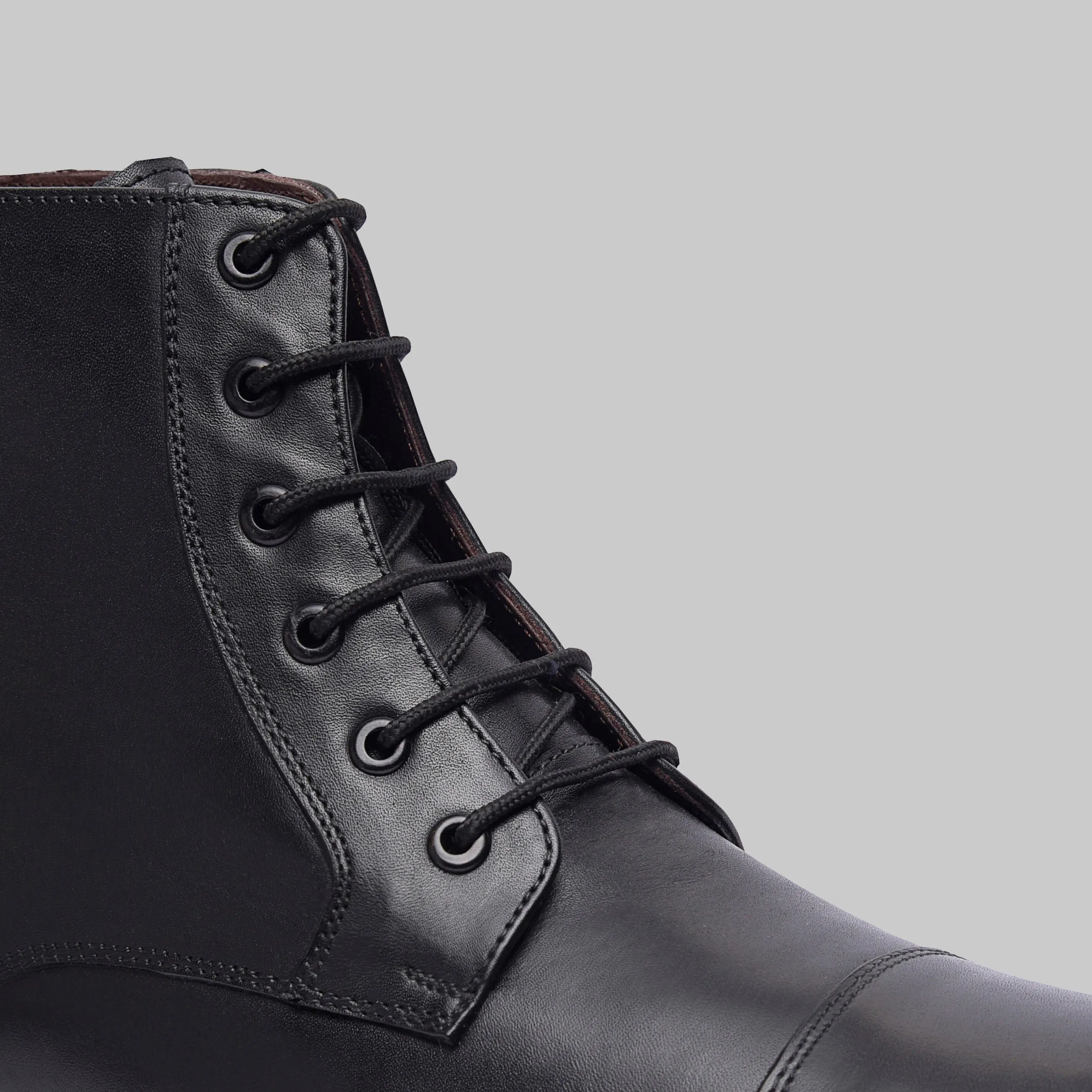 Welton Goodyear Welted Cap Toe Combot Dress Boots