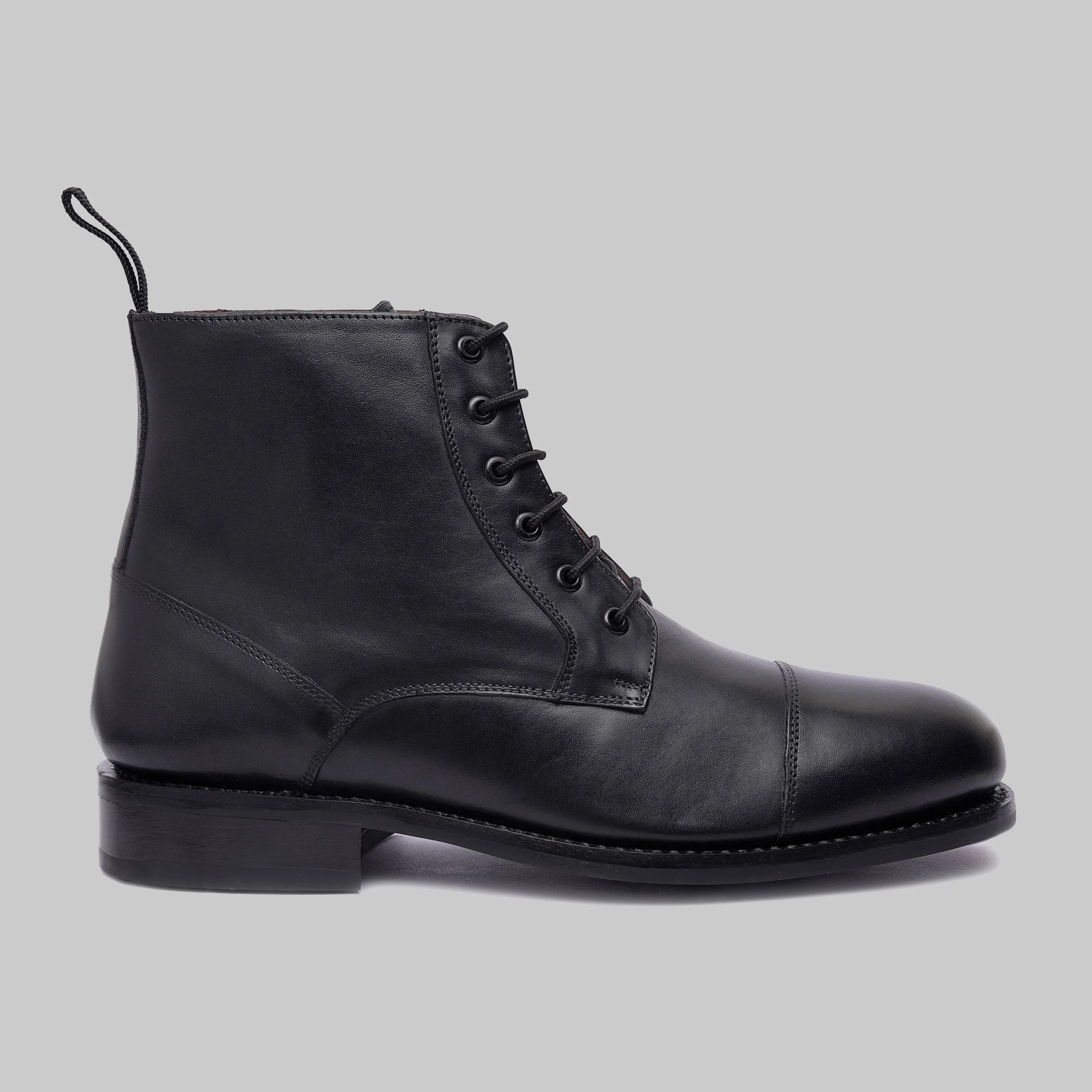 Welton Goodyear Welted Cap Toe Combot Dress Boots