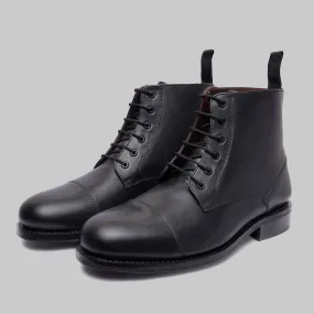 Welton Goodyear Welted Cap Toe Combot Dress Boots