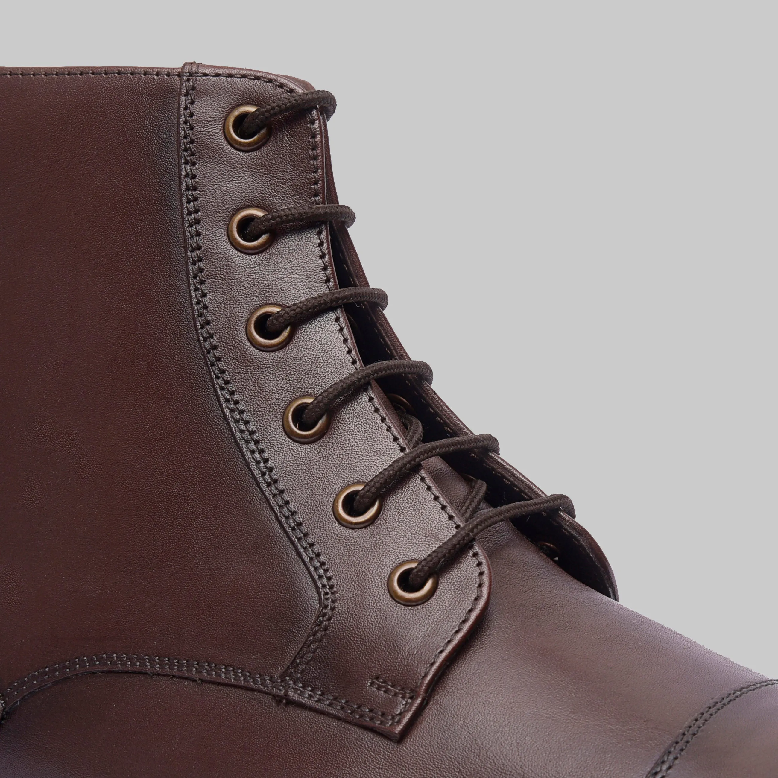 Welton Goodyear Welted Cap Toe Combot Dress Boots