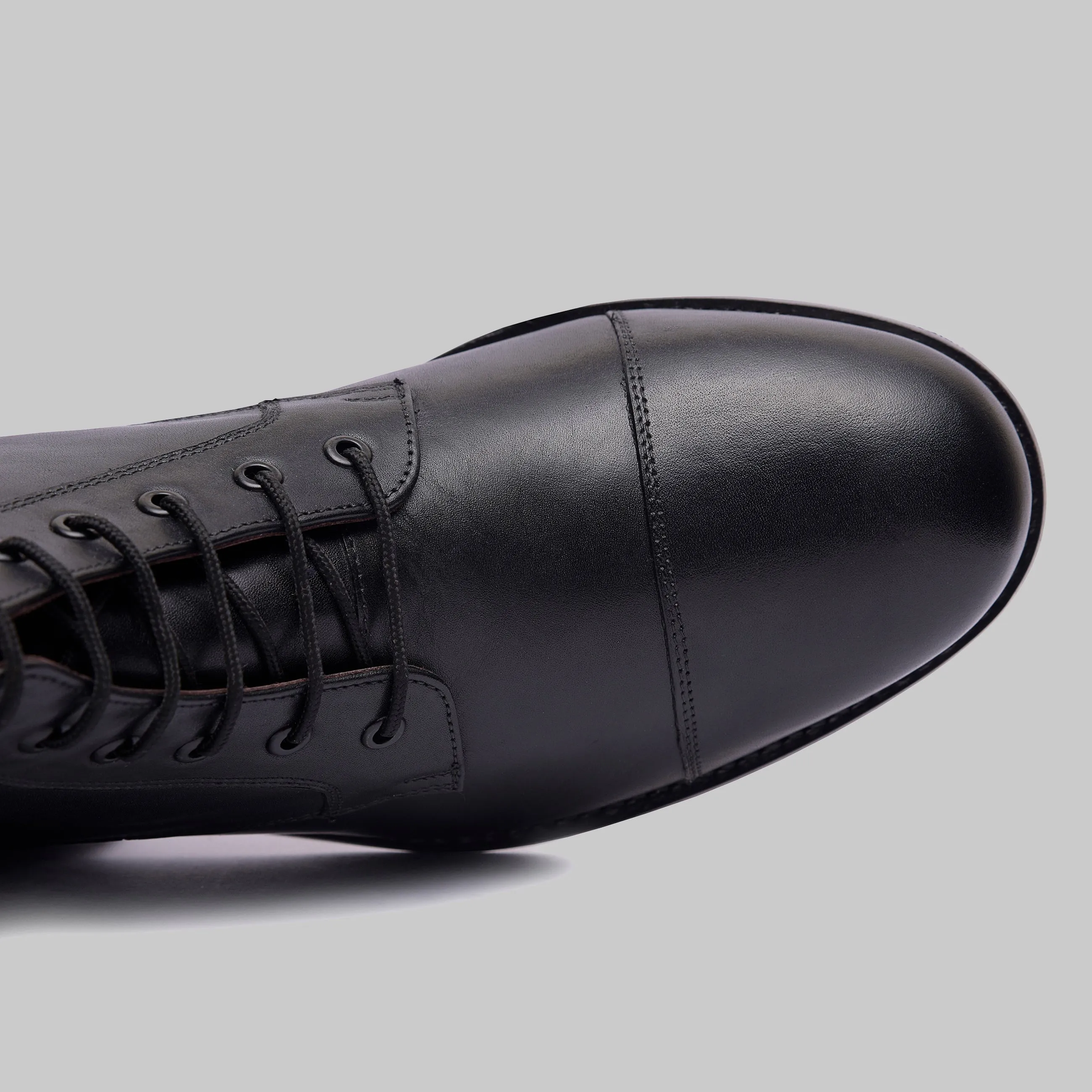Welton Goodyear Welted Cap Toe Combot Dress Boots